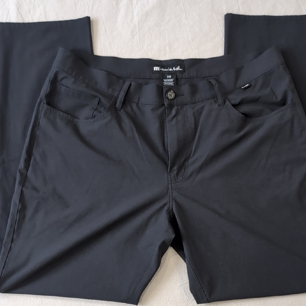 Travis Mathew Black Dress Pants